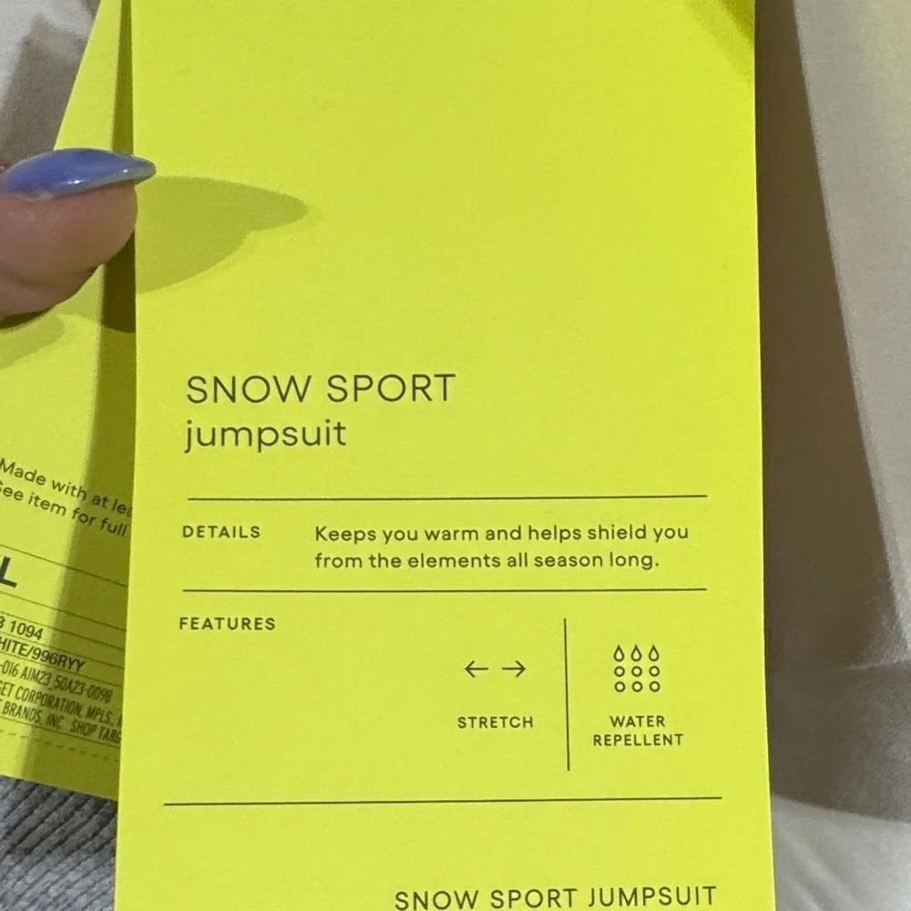Size XL Snow sport jumpsuit all in motion - Picture 3 of 9